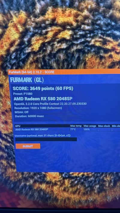 Rx 580 8gb XFX 2048sp