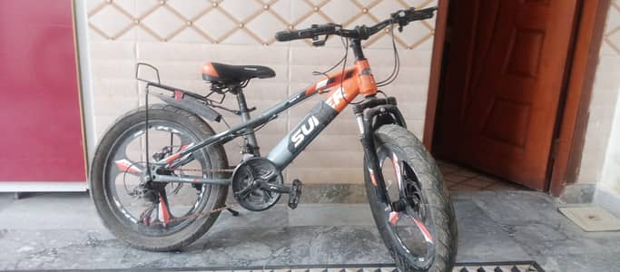 Bicycle for Sale – Black & Orange