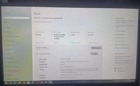 HP Tower workstation| i7| i7 6gen| 2gb GPU AMD | gaming PC | Xeon pc |