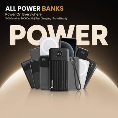 All Types of Power Banks Available | Best Prices