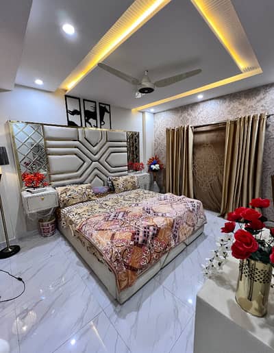 Bahria town Lahore one bedroom apartments short stay rent per