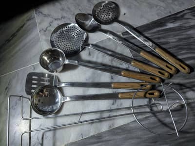 stainless steel spoons set