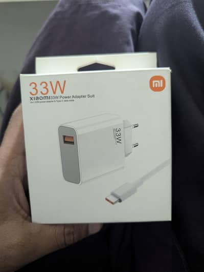Xiaomi 33W Fast Charger Adapter Kit with Type-C Cable Original