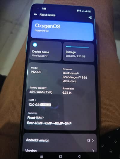 One Plus 8 Pro