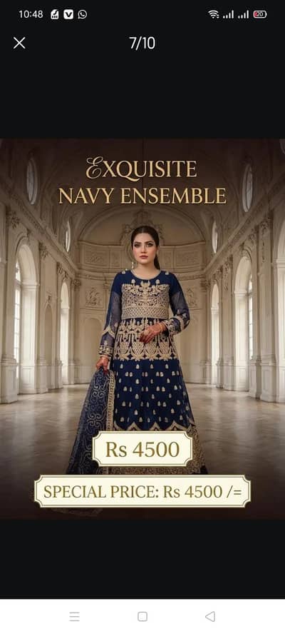 Nevy Blue Frock