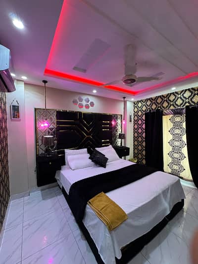 Bahria town Lahore one bedroom apartments daily basis rent per