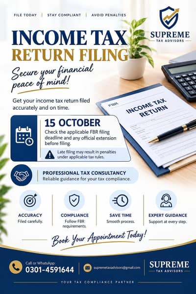 file your income tax return from professionals