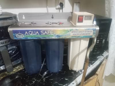 Water Filter 3 Stage Aqua Safe Good Working