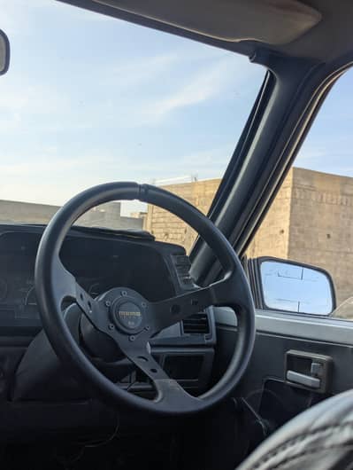Momo Deep Dish Steering Wheel With Hub
