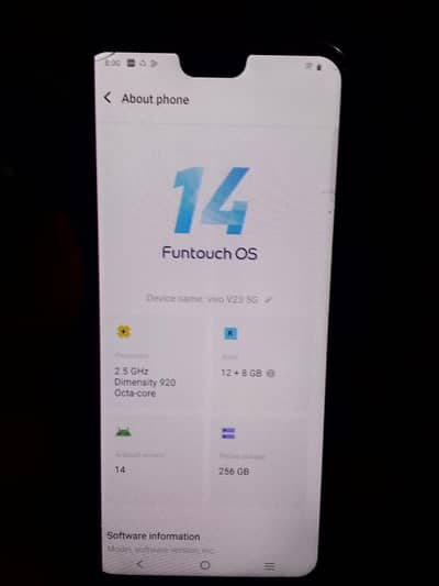 Vivo V23 5G (12+8)(256)
