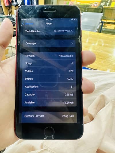 Apple iPhone 8 Plus 256 gb
