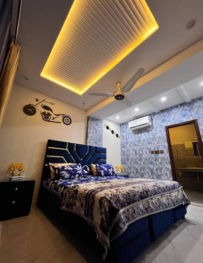 Bahria town Lahore one bedroom apartments daily basis rent per