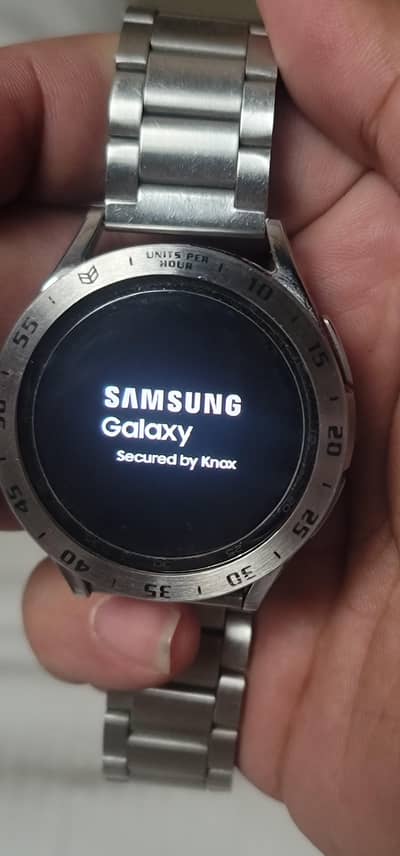 SAMSUNG GALAXY WATCH 6 CLASSIC TITANIUM