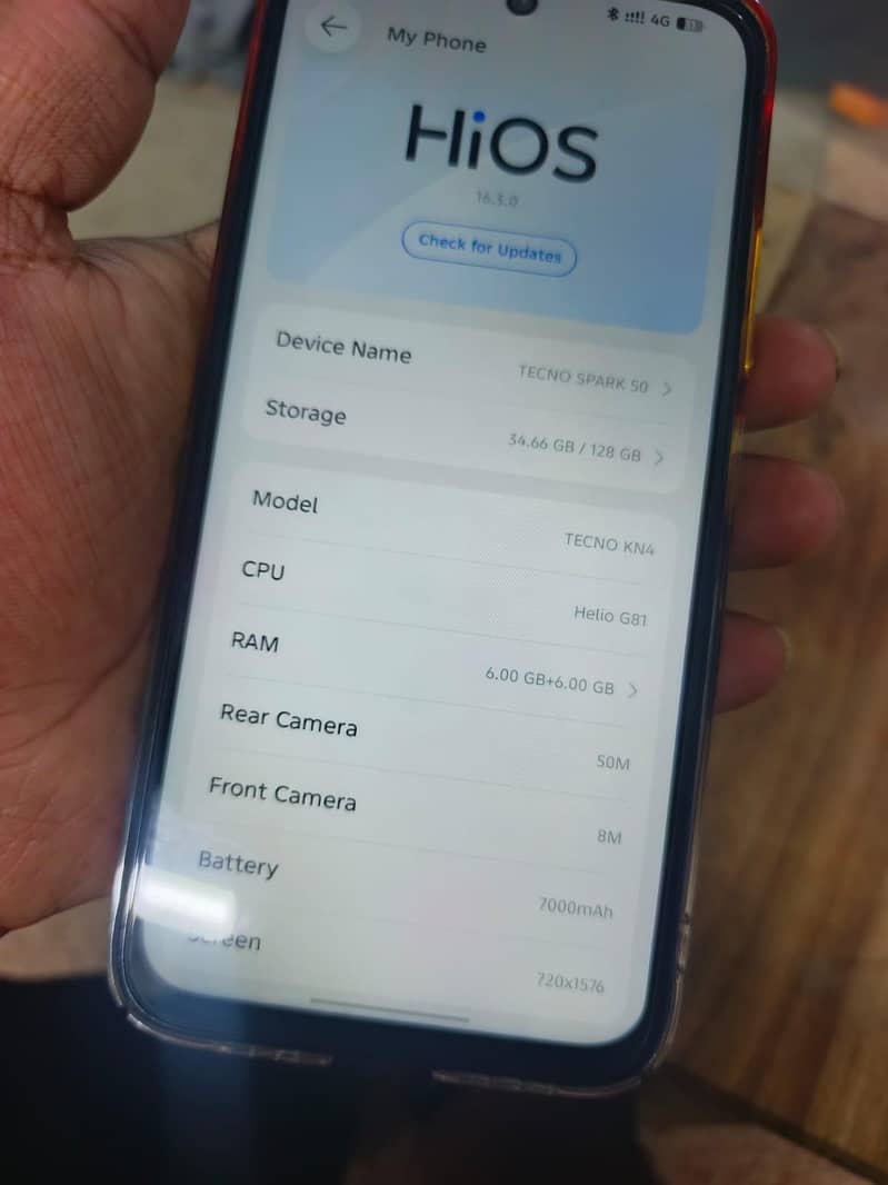 Tecno SPARK 50 0