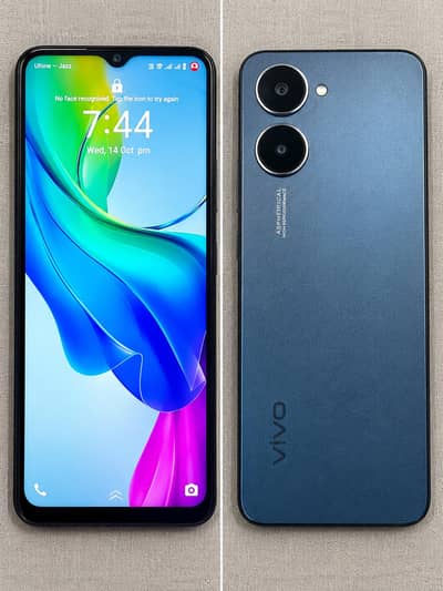 Vivo Y03t 4/64GB PTA Approved With Box & Charger