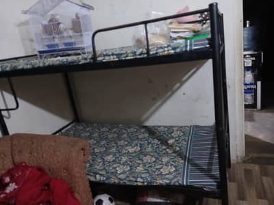 bunker bed with mattress