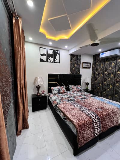 Bahria town Lahore one bedroom apartments short stay rent per