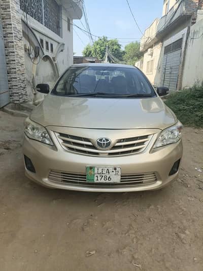 Toyota Corolla GLI 2012 modal 1.6 automatic