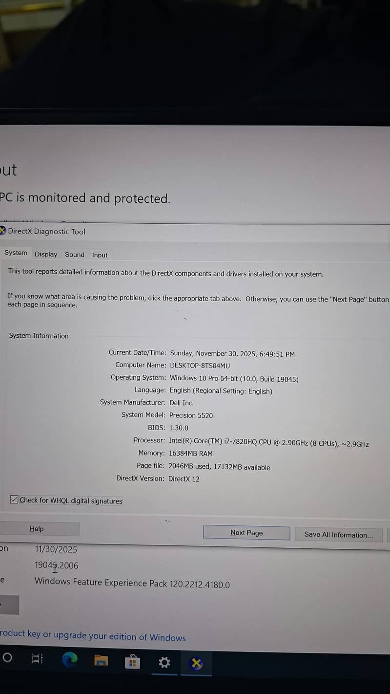 Dell Precision 5520 8
