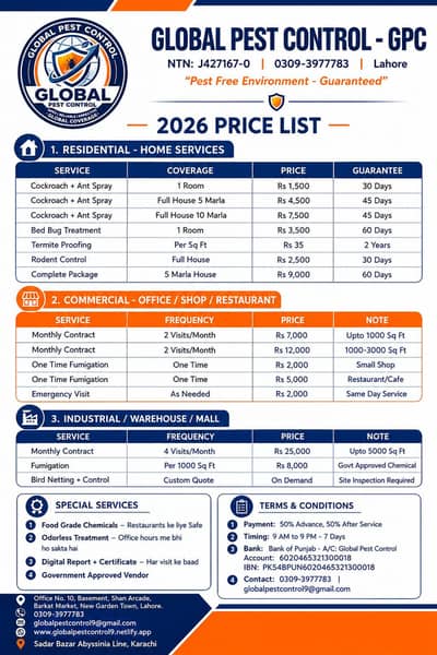 thumbnail YouTube visiting card invoice price list promo card