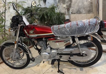 Honda CG 125 SE 2025 Brand new bike for sale Central locked installed