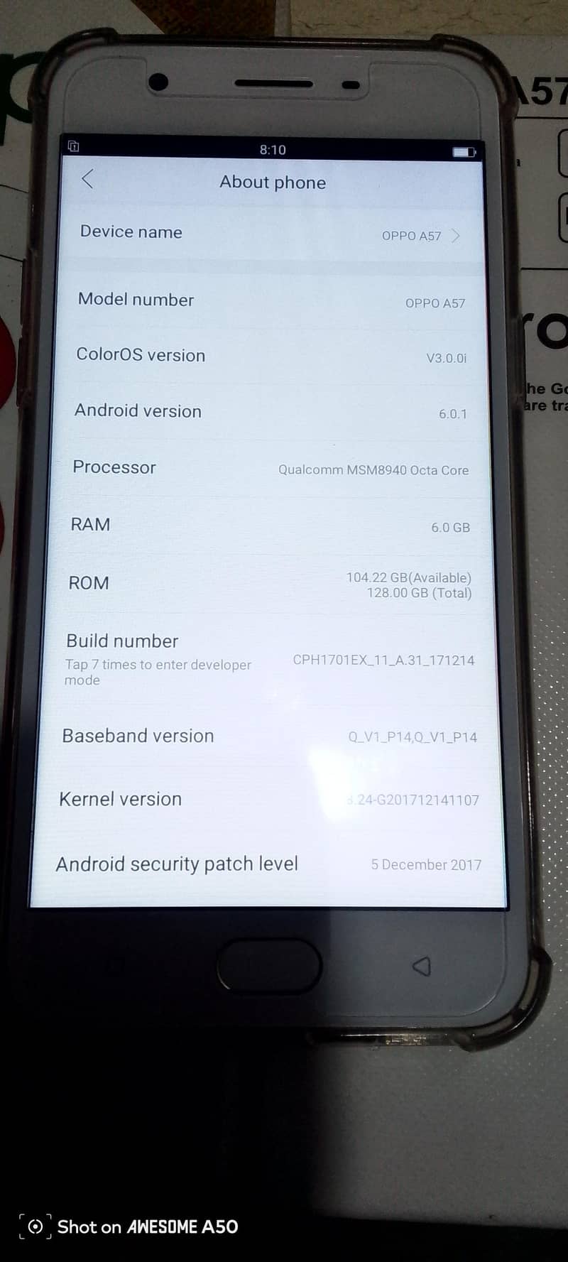 OPPO A57 4