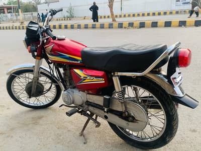 Honda CG 125 Hyderbad number  2019 Model