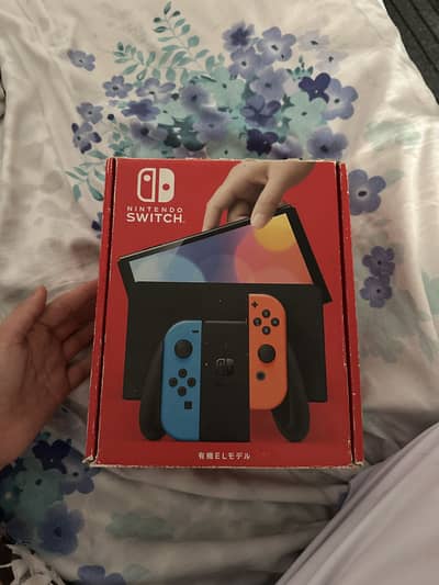 Nintendo switch oled model condition almost like brand new