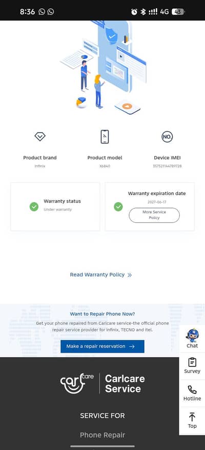 Infinix smart 20 4 +128