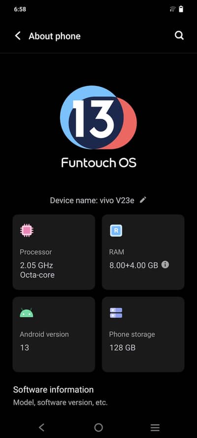 Vivo V23e