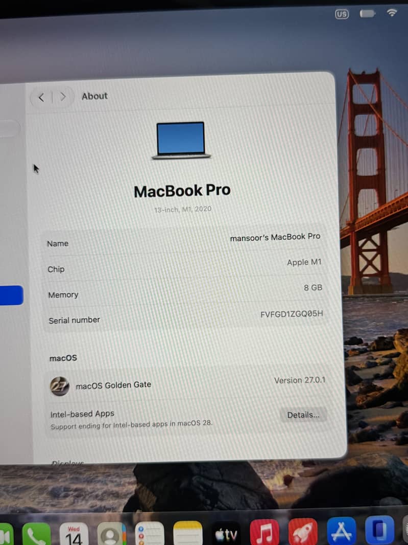 M1 macbook pro 4