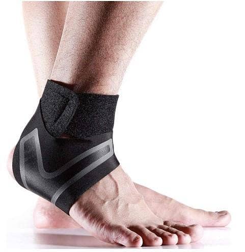 TEOYETTSF 1 Pair Fitness Sports Ankle Brace Gym Elastic Ankle Support Gear Foot Weights Wraps Protector Legs Power Weightlifting(Small) e r5973