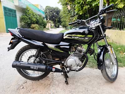 Yamaha yb125z 2022 model lush condition bike for sale