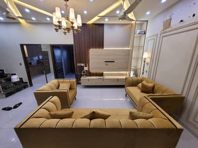 6 seater Brand new sofa set for Sale only 1 week used
