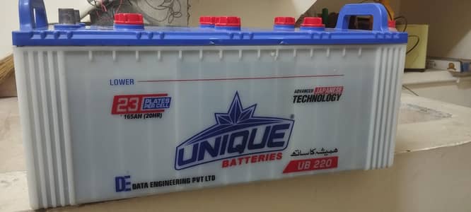 UNIQUE UB220 23 PLATE BATTERY FOR SALE