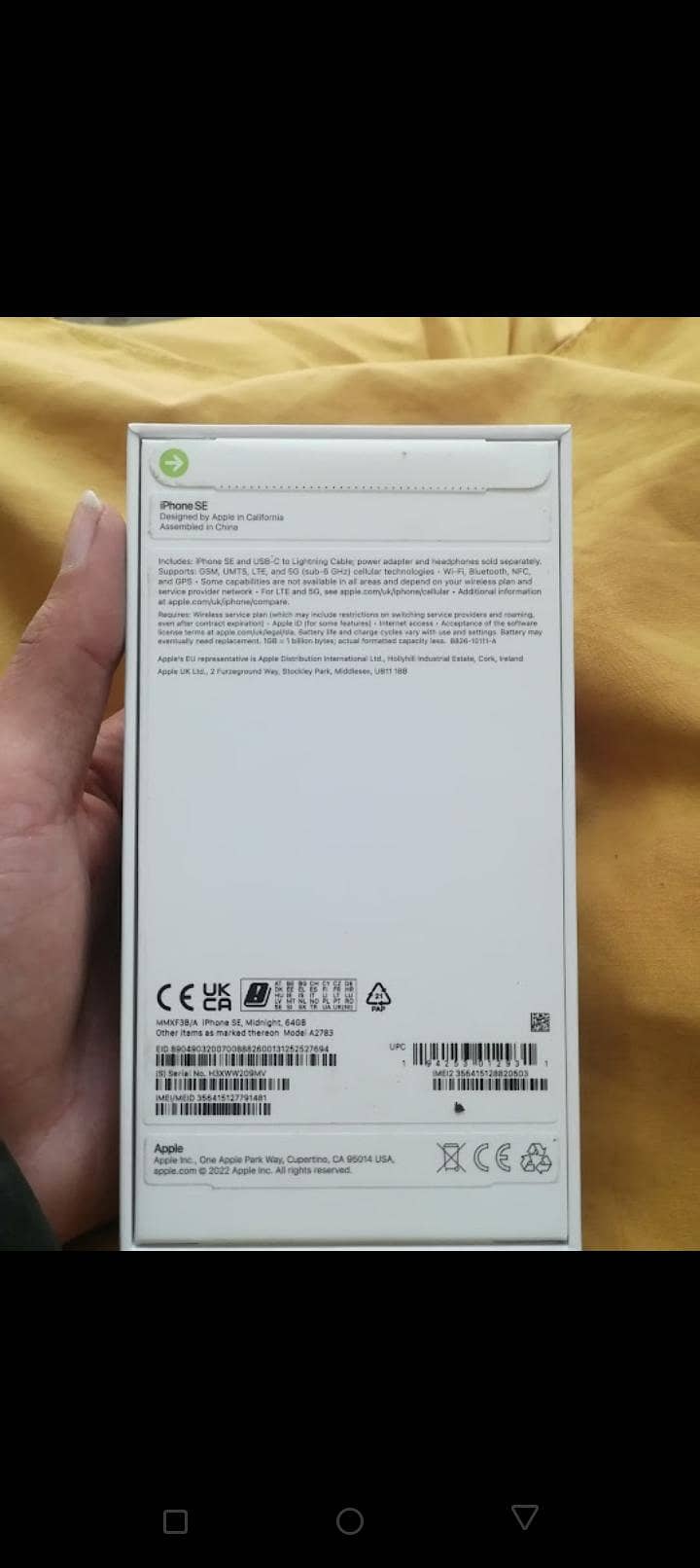 Apple iPhone SE 3 generation 3