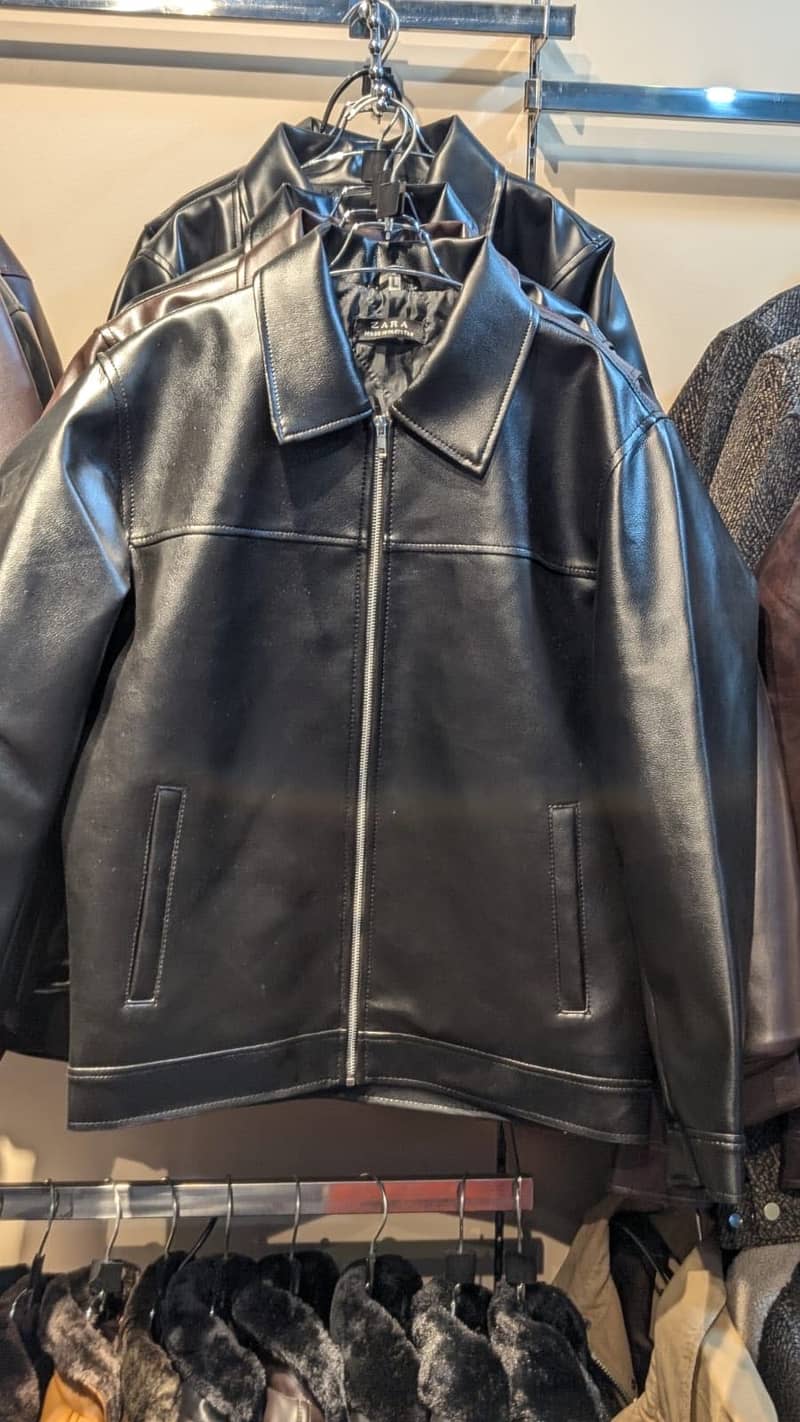 Imported lather jacket  1