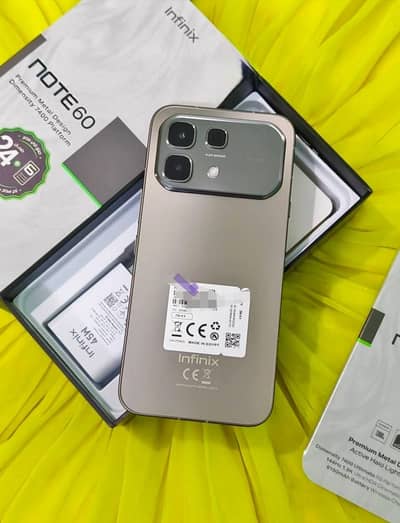 Infinix Note 60 8/256GB | PTA Approved | Excellent Condition