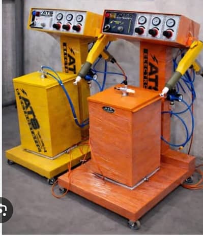 Power press powder coating