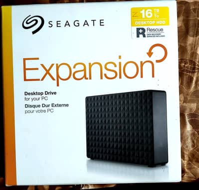 Seagate Expansion Desktop 16TB External Hard Drive HDD - USB 3.0