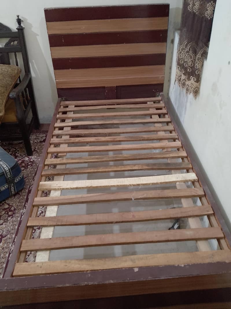 single bed without matres 2