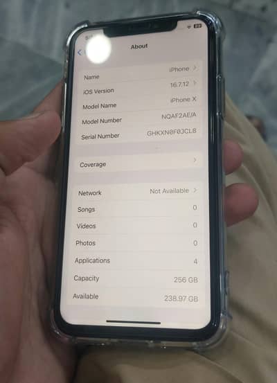 iphone x 256gb