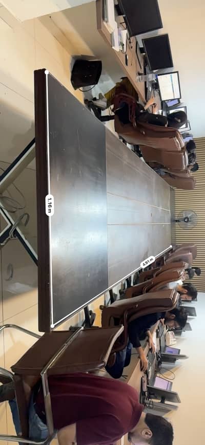 4 feet by 20 feet Heavy duty conference Table