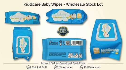 Kiddicare Baby Wipes - Fresh Stock Available!