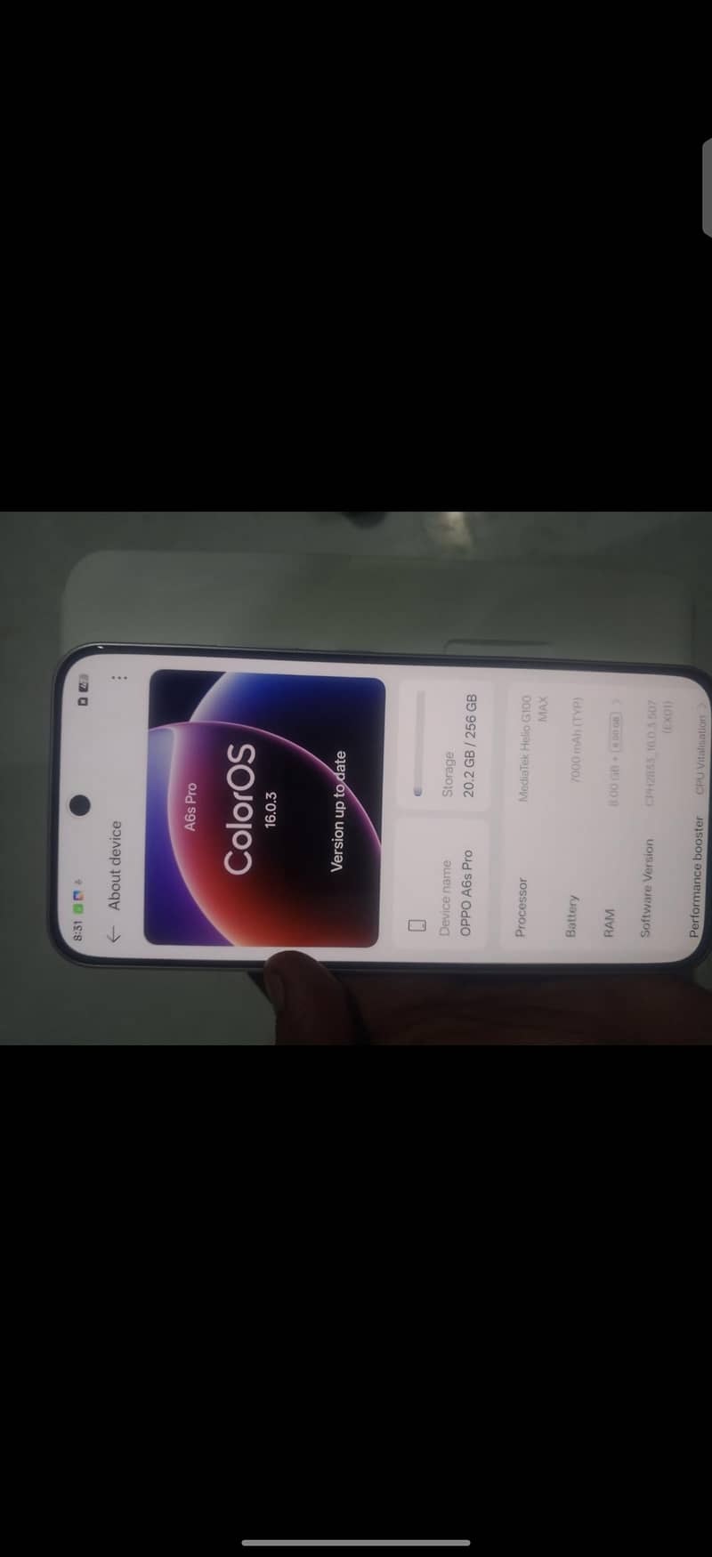 OPPO a6s pro 2