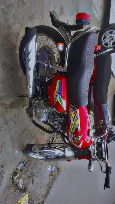 For sale Honda cg 125 5000km running