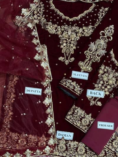 new velvet 3 pc suit