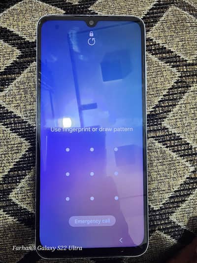 Samsung Mobile A05s single hand used with box
