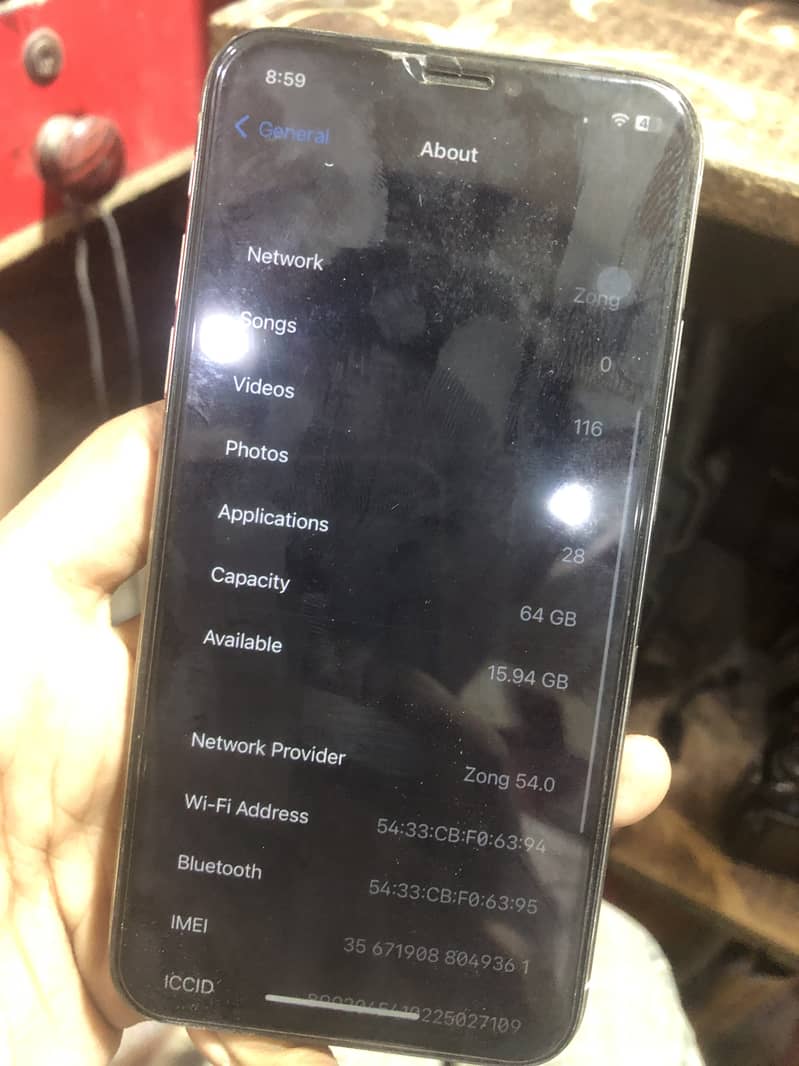 Apple iPhone X 5