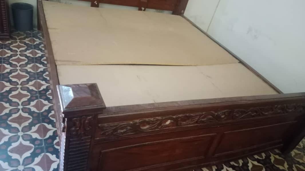 Bed + Side Table + Show case + Dressing 2